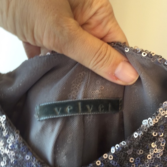 Beautiful Velvet brand sequin dress - Picture 4 of 5